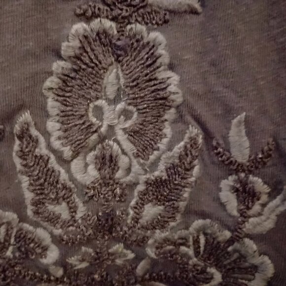 Sundance Purple Embroidered Boho Top | Women’s Size Large - Picture 13 of 15